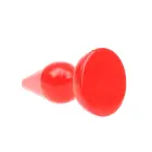Klassikaline anaaltapp XL – 20 cm – Punane — Foto 3