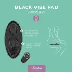 Vibe Pad dubultais vibrators ar tālvadības pulti – melns — Foto 5