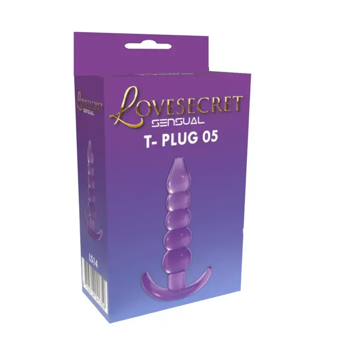 Lovesecret Sensual T-Plug 05 – 12 см – Фиолетовый Фото num