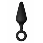 FORTO F-10 Silicone Plug Large Black with Pull Ring – L – Black — Photo 2