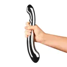 Le Wand Contour nerūdijančio plieno dvipusis dildo – 27.9 cm (11″) — Nuotrauka 1