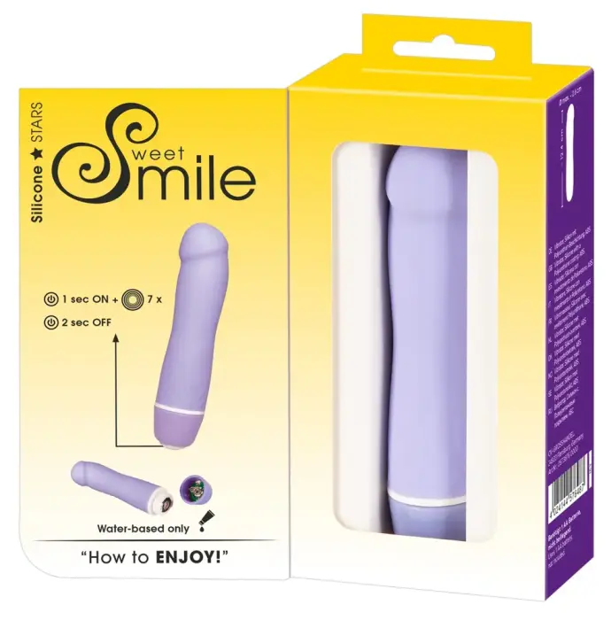 Sweet Smile Sweety Vibrator – 12.4 cm (4.9″) – Purple Photo