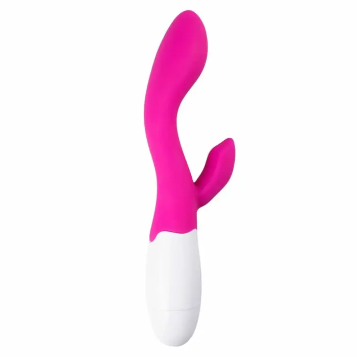 Вибратор с двумя моторами EasyToys Lily – 20 см (7.9″) – розовый