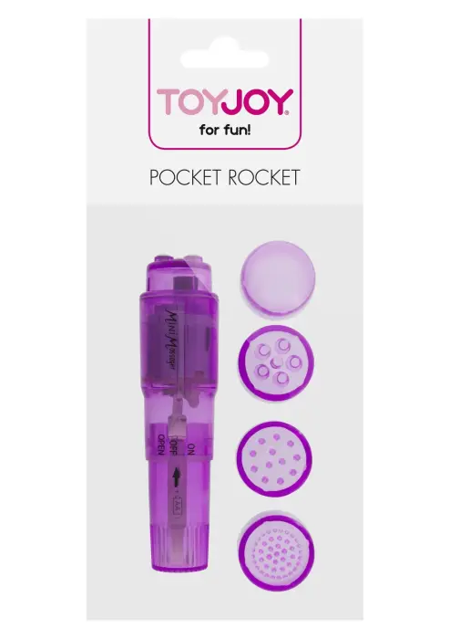 Pocket Rocket vibrators – 10 cm (4″) – violets Foto 2