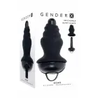 GENDER X ECHO силиконовое вибрирующее устройство со съемной насадкой – 15.3 cm (6″) — Фото 1