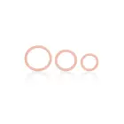 Tri-Rings комплект колец для члена – телесный — Фото 5