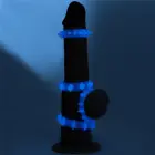 Lumino Play Penis Ring – glow-in-the-dark TPE penis ring – blue — Photo 14