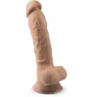 Silex-D реалистичный дилдо – 18 cm (7″) – телесный — Фото 1
