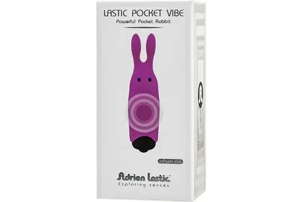 Adrien Lastic kabatas truša vibrators – 8.5 cm (3.3″) – violets Foto 2