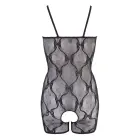 Radlercatsuit mežģīņu bodijs – melns – L/XL Foto 5