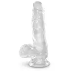 Pipedream King Cock 6" Model iminapa ja strap-on ühilduvusega – 17.8 cm (7″) – nahavärv — Foto 2