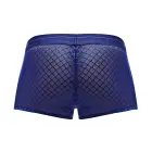 Male Power Diamond Mesh Mini Short – Navy – S — Photo 5