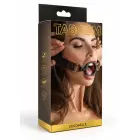 Taboom Cocoaelle – silicone open mouth ring gag – cocoa — Photo 2