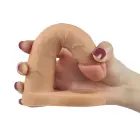 LoveToy The Ultra Soft Double – strap-on ring dildo – TPE – 6.25" — Photo 3