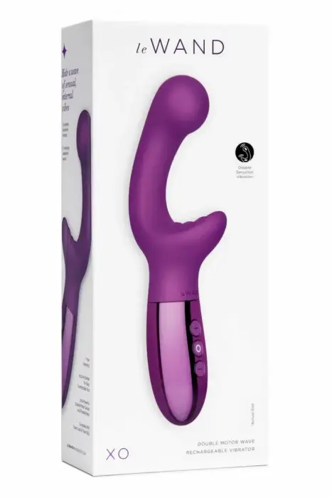 Le Wand XO Cherry двойной мотор перезаряжаемый интимный массажер – 19 см