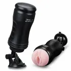 Zolo Solo Flesh masturbaator iminapaga – 22 cm – nahavärv / must — Foto 1