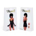 Babydoll naktskrekls ar stringiem – melns – L/XL Foto 1