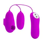 PRETTY LOVE Vibro-Bullets topeltstimulaator – lilla — Foto 3