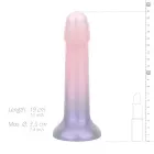 Nāru Ombre dildo – 17 cm (6.7″) – Daudzkrāsains — Foto 8