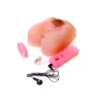 Vibrating Dual-Entry Masturbator – 16 cm — Photo 1