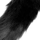 Fox Tail with Metal Butt Plug – Black — Photo 7
