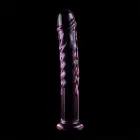 Ibiza Nebula Series Model 16 stikla dildo – 18.5 cm (7.3″) – rozā — Foto 6