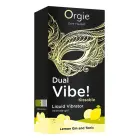 Dual Vibe! Kissable Vibrating Arousal Gel – Lemon Gin & Tonic – 30 ml — Photo 3