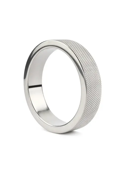Mr. Steel CrissCross кольцо для члена – 5.5 cm – серебристый