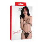 Scarlett brazīliešu biksītes – melnas – S/M Foto 5