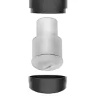 Jamyjob Milker Intimate Machine aukštyn ir žemyn judesių vandeniui atsparus TPE masturbatorius – 27 cm – juodas — Nuotrauka 6
