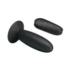 MR PLAY - Remote Control Vibrating Anal Plug – 12 cm (4.7″) – Black — Photo 3