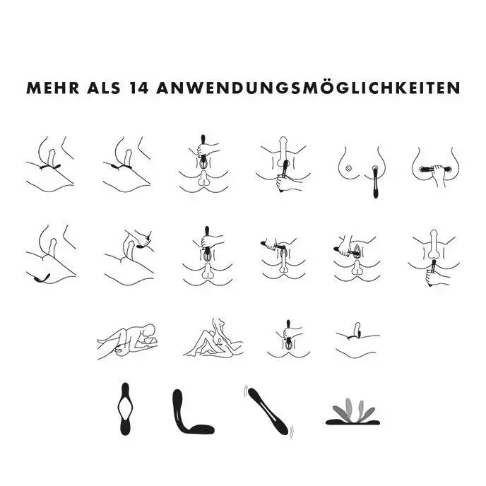 Satisfyer Elastic Game elastīgs vibrators – 22 cm (8.5″) – tumši zils Foto 4