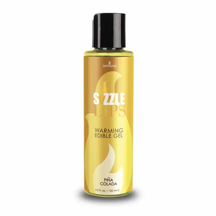 Sensuva Sizzle Lips съедобный согревающий гель Pina Colada – 125 мл