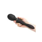 Lokāms Alluvion XLR8 wand vibrators ar diviem motoriem – melns — Foto 6