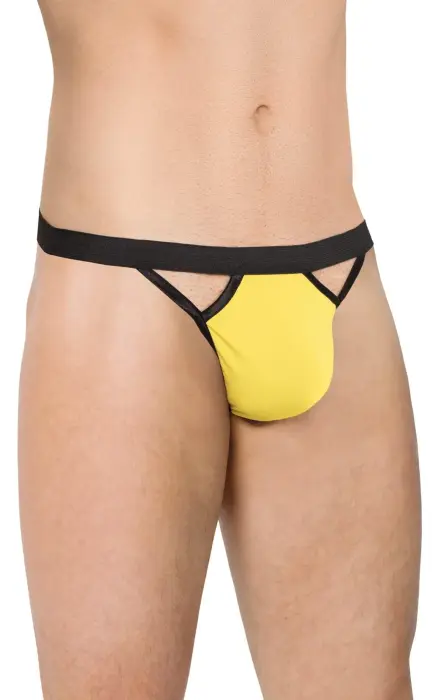 Men's Thong 4530 – Yellow – One Size