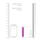 Односкоростная вибропуля – 9.3 cm (3.7″) – фиолетовый — Фото 6