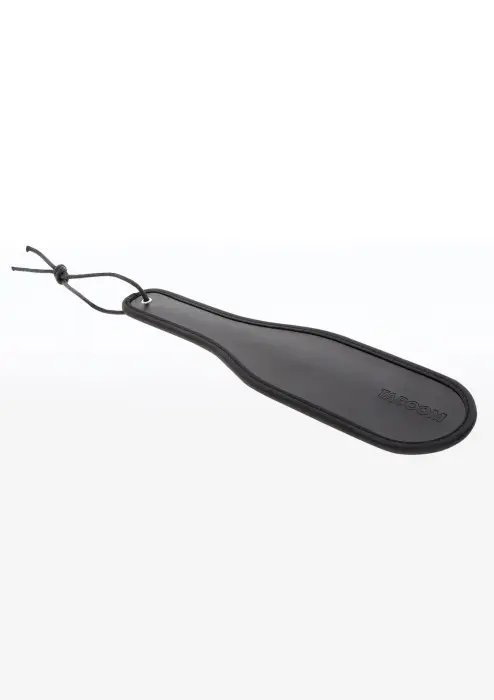 TABOOM Hard and Soft Touch mākslīgās ādas plakšķene – melna
