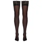 Cottelli LEGWARE elegantas melnas zeķes ar platu mežģīņu joslu – M – 20 Denier — Foto 7