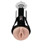 PDX Elite Compressor Vibrating Intimate Machine with Suction – 21 cm (8.25″) – Black — Photo 2