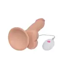 LoveToy Ultra Soft Dude – vibrating dildo – 9 inch — Photo 6