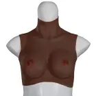 XX-DreamsToys Ultra Realistic Breast Form – Black – Size M — Photo 2