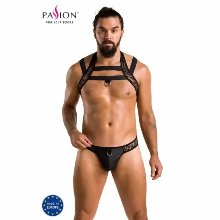 Passion Jacob men's set – black – S/M