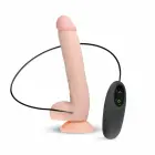 Вибратор Elvin XL – 27.5 см (10.8″) – телесный — Фото 3
