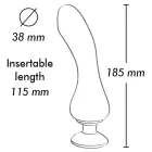 SANYA intiimne massaaživibraator – 18.5 cm (7.3″) – roosa — Foto 3
