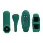 LOVE' (S)explore set – 4 toys + bullet – green crystal — Photo 4