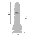 Playhouse Spiral Tease Dildo – спиральный дилдо из жидкого силикона – M — Фото 8