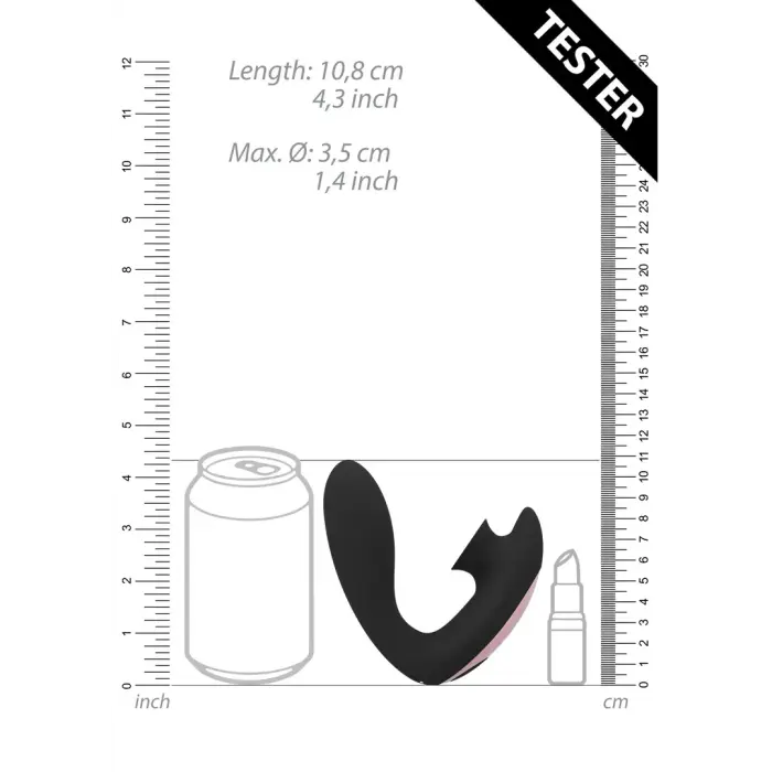 Irresistible - The Desirable - Melns vibrators Foto 4