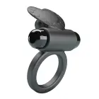 PRETTY LOVE - Vibrant Penis Ring Debonaire - Black — Photo 5