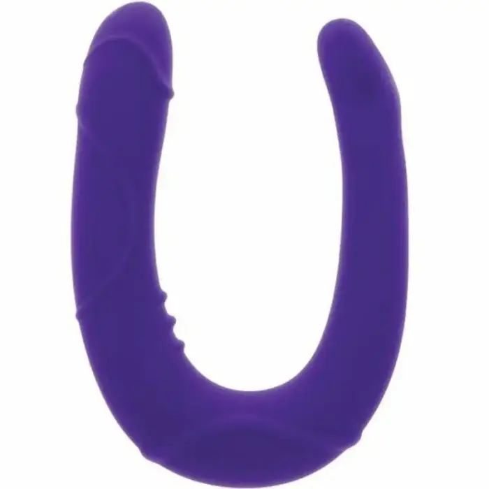 Get Real Vogue Mini divpusējs dildo – 21 cm (8.3″) – violets