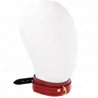 KINK Wine Red Adjustable Collar with Gold Accents 29-42.5 cm — Photo 2